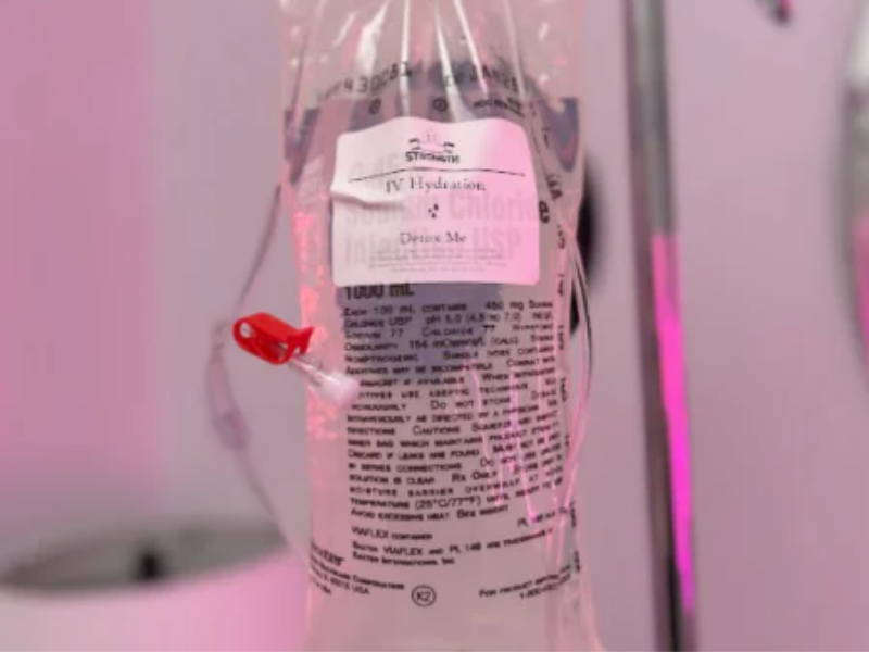 IV hydration bag